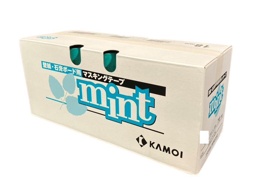 mint(ミント)(ケース)カモ井加工紙 弱粘着壁紙用マスキングテープ